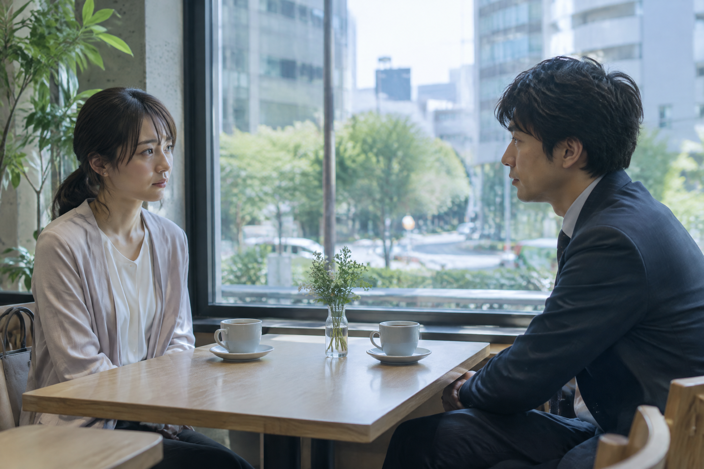 窓際のふたりのイメージビジュアル