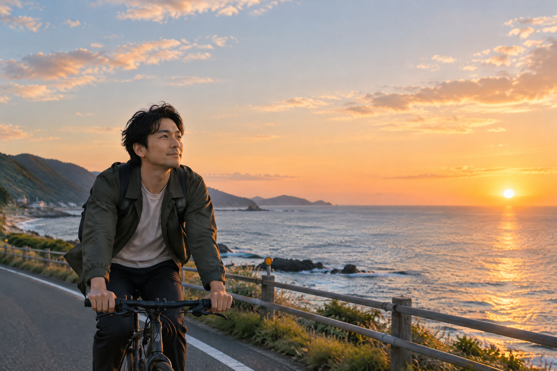 海へつづく道のイメージビジュアル